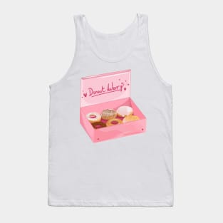 Donut box of help Tank Top